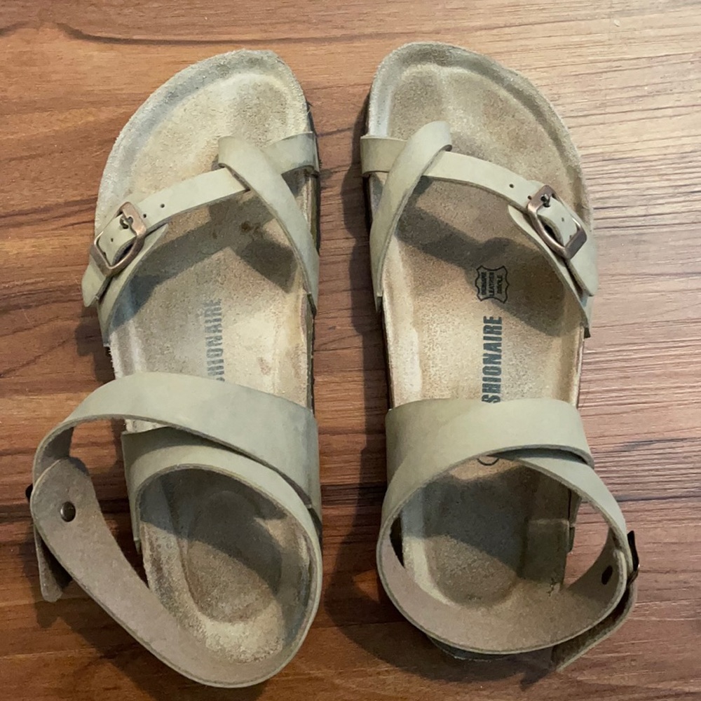 Ankle wrap Birkenstock Yara lookalike